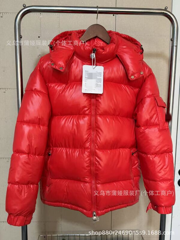 带芯片跨境外贸专供Maya玛雅羽绒服蒙家M家冬季连帽男女情侣外套|undefined