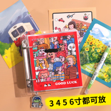 拍立得3456寸插页式相册相片收纳宝宝成长纪念册情侣创意影集卡册