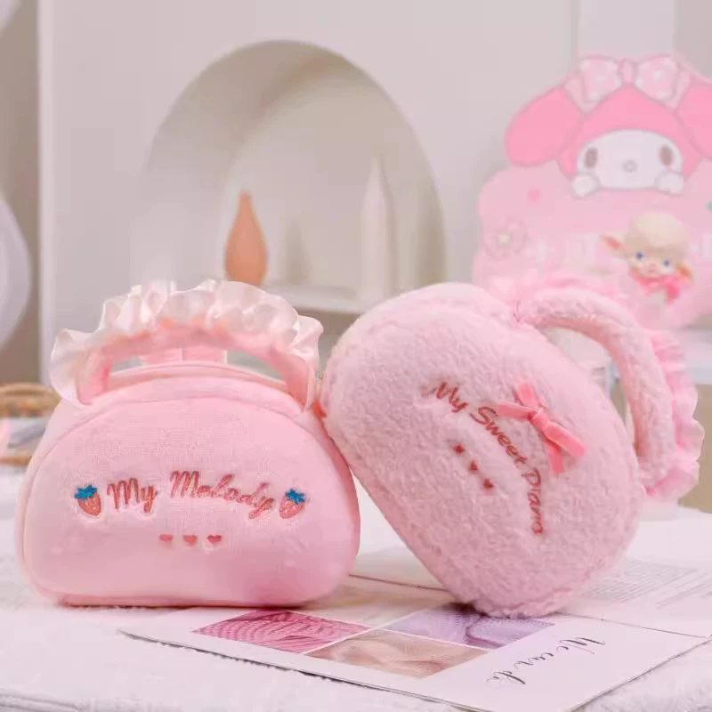 Мультяшная ручная косметичка, кошелёк, маленькая сумочка, сумка для еды