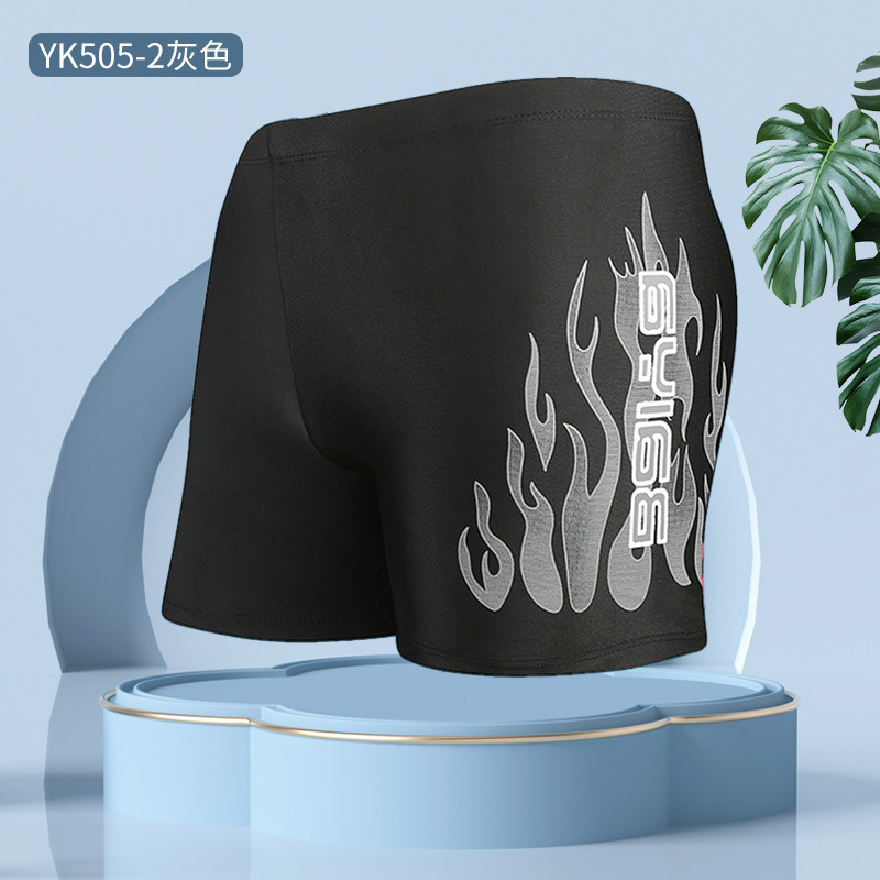 Source Factory Pantalones de baño para hombre Pantalones de playa anti-vergüenza Traje de baño suelto de secado rápido Pantalones de baño Etiqueta de lavado Logotipo personalizado