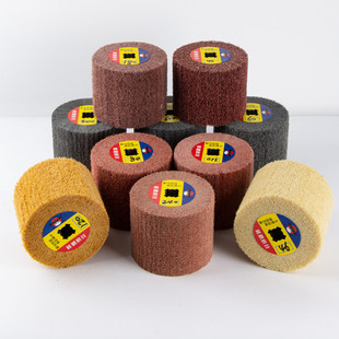 Factory Direct Supply of Stainless Steel Wire Drawing Wheel, Polishing Wheel, Scouring Pad, Wire Drawing Machine Special Fiber Nylon Wheel Polishing Disc