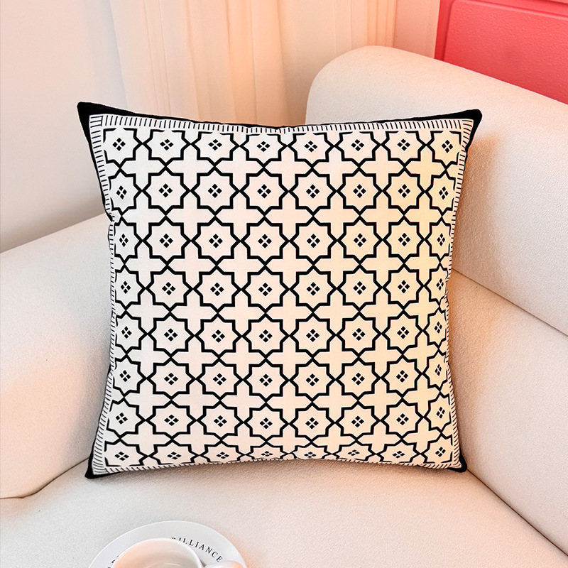 Funda de almohada GOODLUCK Funda de almohada de viento ins Linda almohada de dormitorio de estudiantes Cojín de sofá Funda de almohada