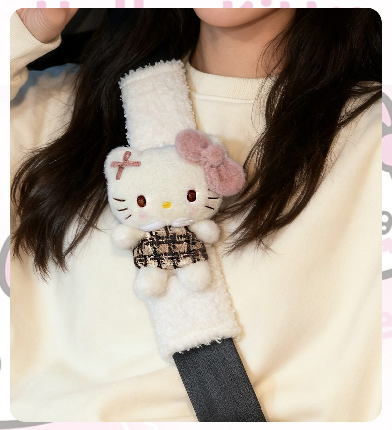 Car Seatbelt Shoulder Pads Are Comfortable and Breathable for Long-Distance Use, Providing Protection for the Shoulders and Neck, and Are an Essential Car Accessory