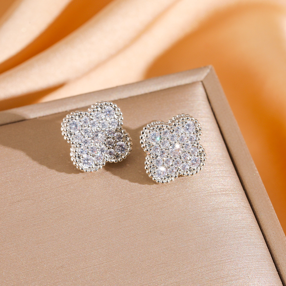 8871 실버 스터드 이어링