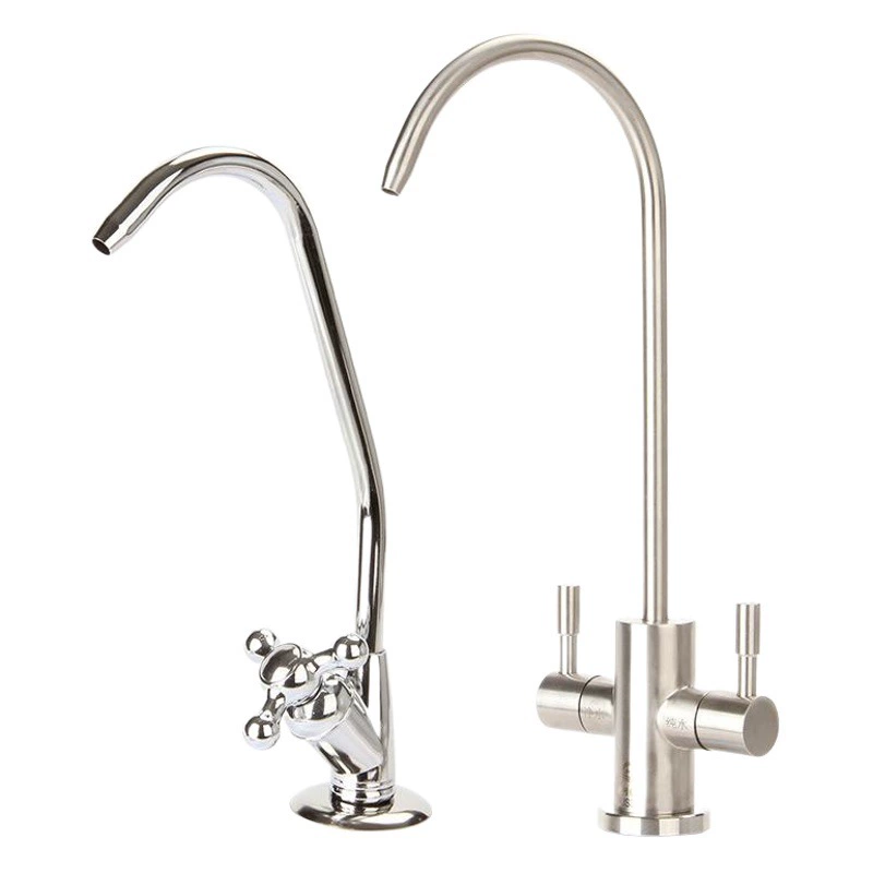 Novartis Qingyuan Бытовая реклама 2 304 Смеситель для очистки воды из нержавеющей стали Универсальные аксессуары Одноместный двойной кран