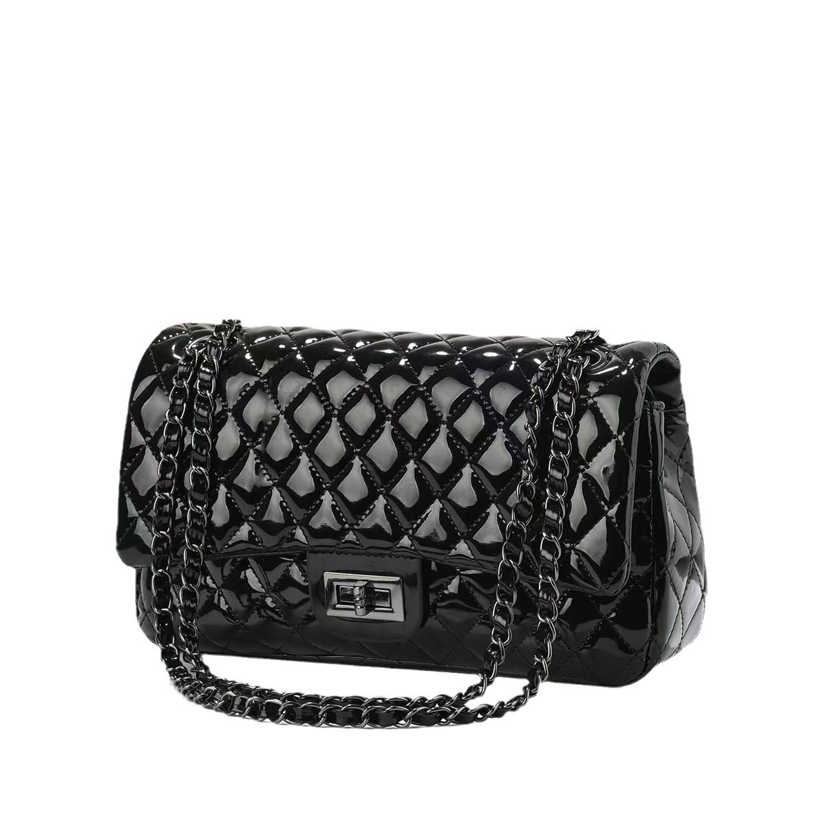 Taizhou bolsos de mujer nueva moda bolsos de cadena de diamante bolsos de mano bolsos de hombro bolsos de comercio exterior