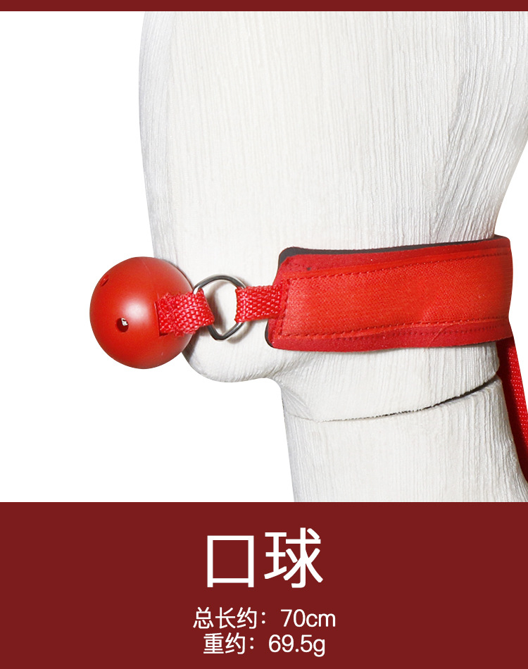 SM Reverse Handcuffs PU Leather and Alloy Restraint Set for Couples — detail image 11