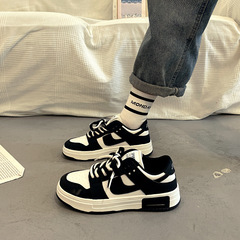 Women's 2024 Spring and Autumn New Student Fashion Sneakers for Street Style and Instagram Korean Version White Shoes 8825
