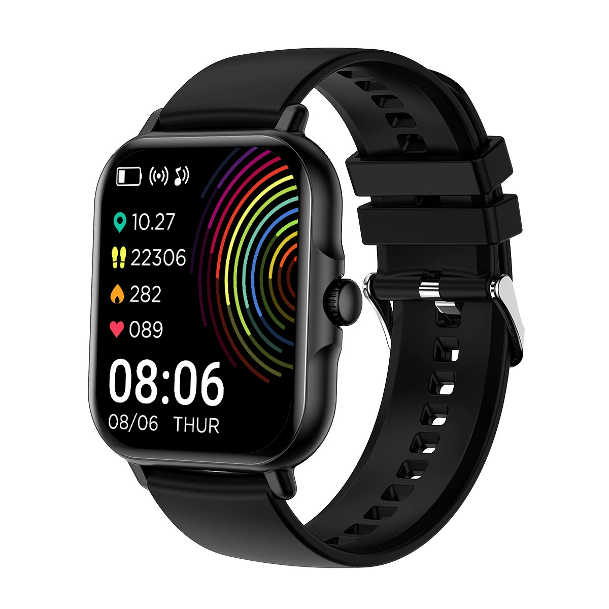 Браслет, часы, термометр, bluetooth, отслеживает сердцебиение, измеряет кровяное давление, контролирует уровень кислорода