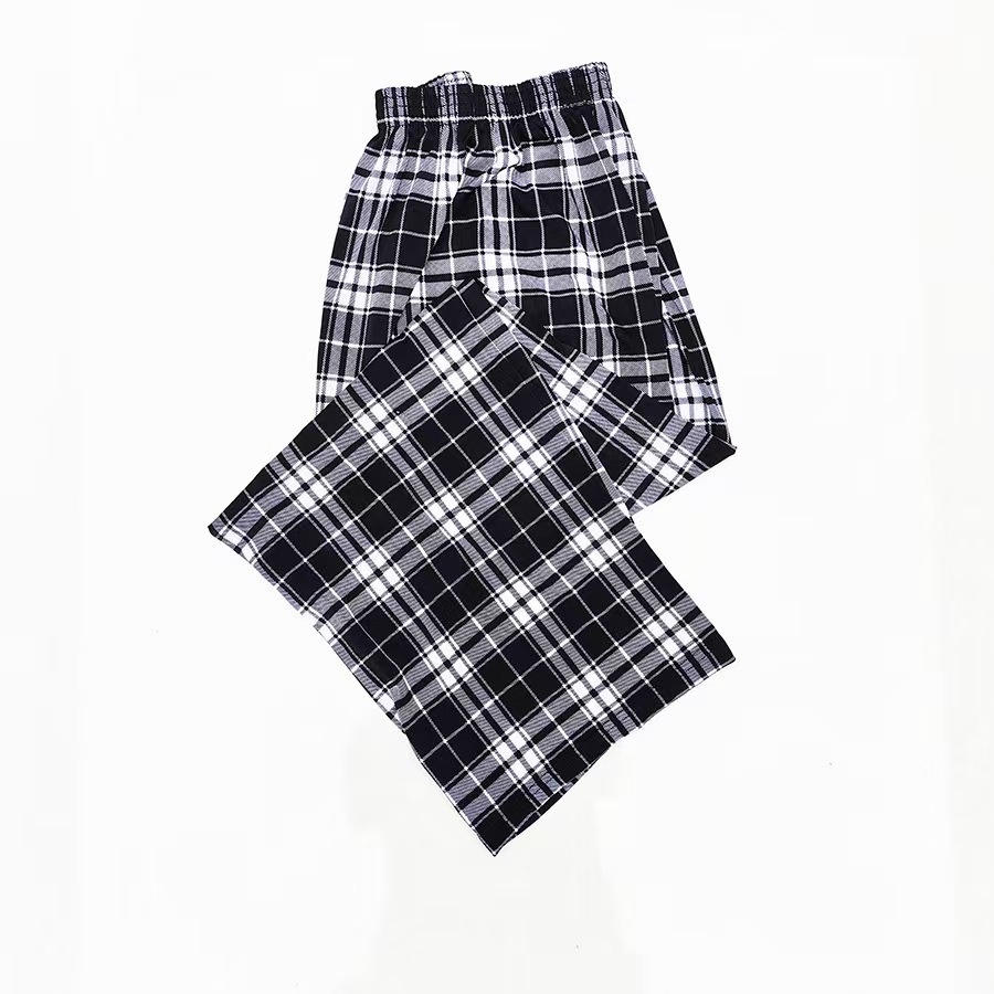 중국 스타일의 큰 검은 격자 무늬