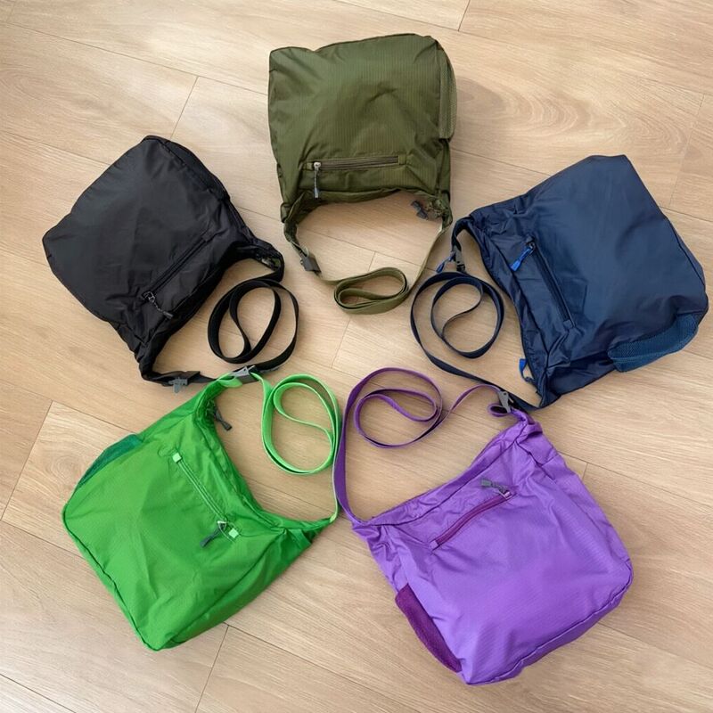 5.5L Japanese-Style Outdoor Sports Shoulder Bag Mont Thin Foldable Storage Crossbody Bag Waterproof Lightweight Tear-Resistant Nylon 5.5L Japanese-Style Outdoor Sports Shoulder Bag Mont Thin Foldable Storage Crossbody Bag Waterproof Lightweight Tear-Resistant Nylon
