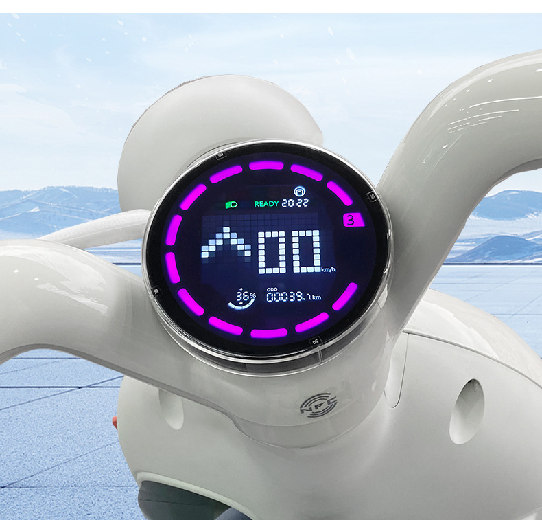 Suitable for Polar Core Mo1/I Instrument Cover Zeeho Electric Vehicle Display Screen High-Definition Waterproof Shell Modified Blue