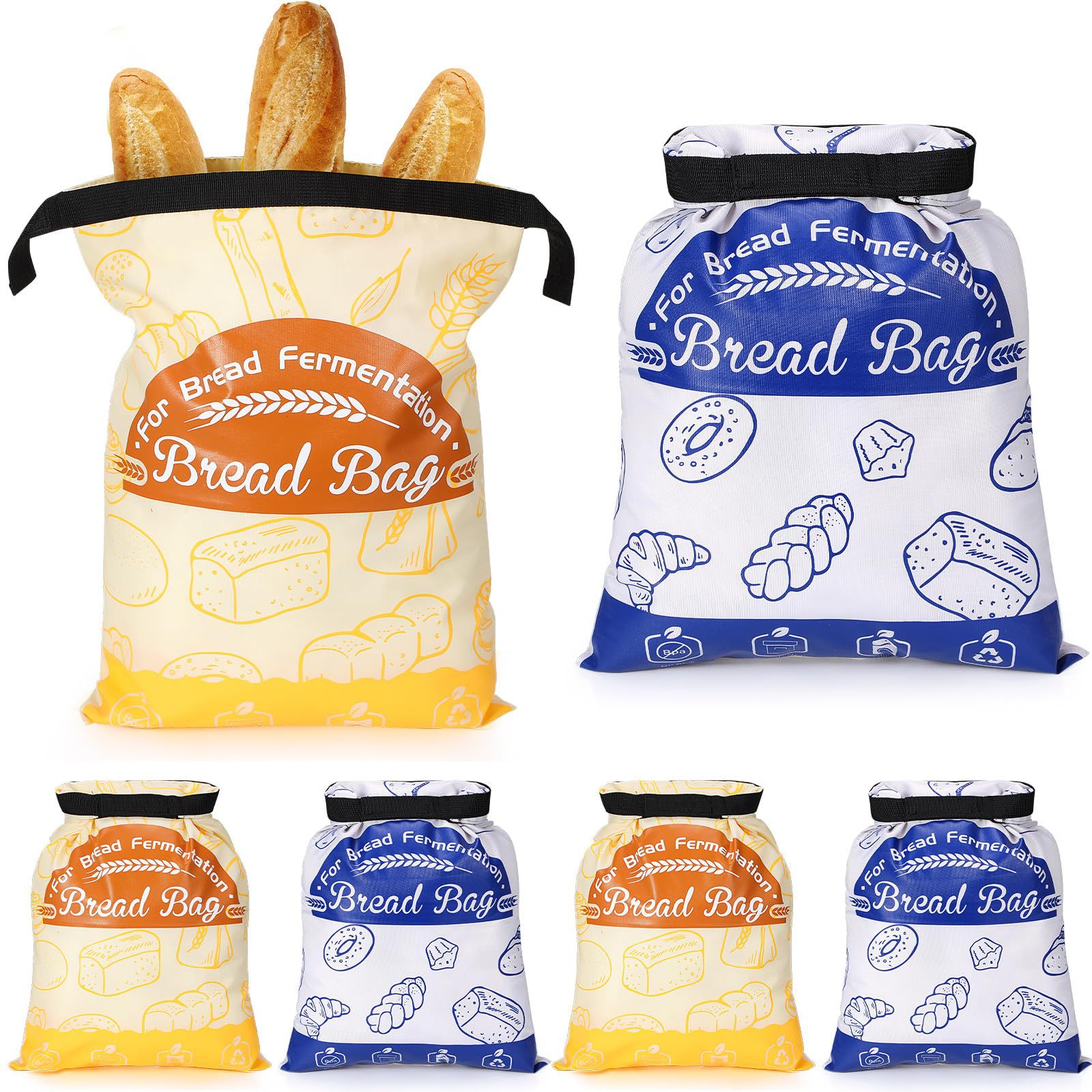 亚马逊爆款环保尼龙面包袋 可重复使用收纳袋纯棉食品级TPU面包袋