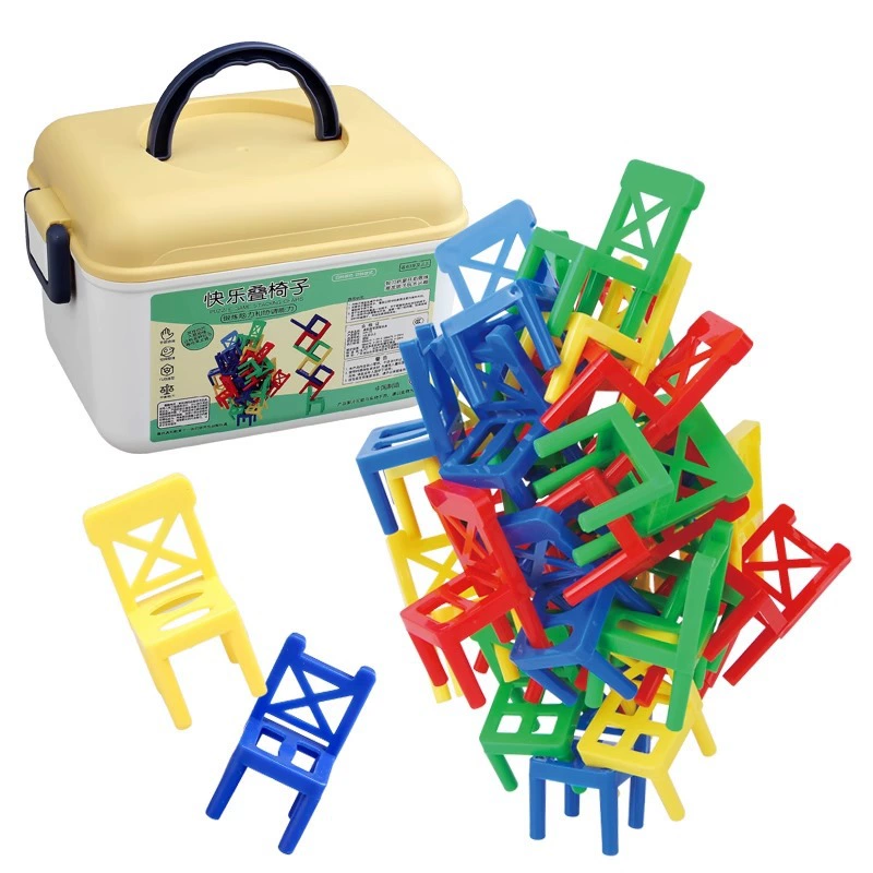 (Cross-border trading), children's set, intellectual Jenga, logic interactive toy, logical thinking, for children and parents