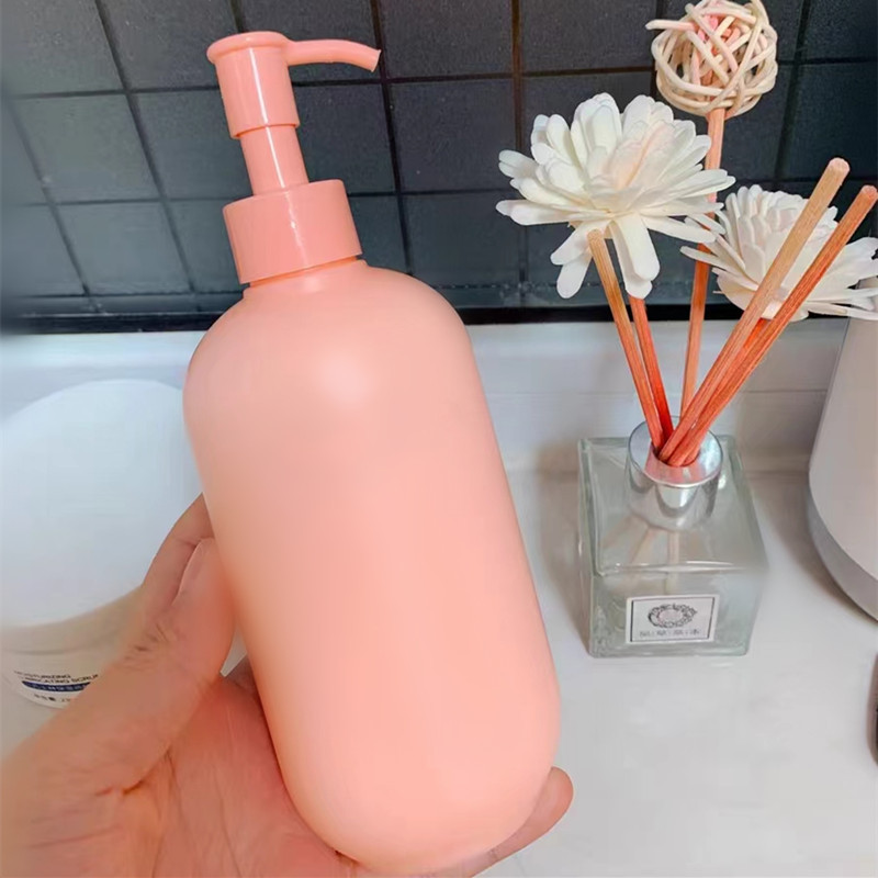 厂家批发 250ml透明半透明PE塑料空瓶子 身体乳 卸妆油塑料瓶