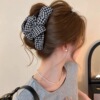 3 # [black and white plaid] the pleated cloth is about 13cm