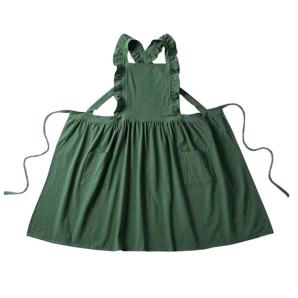 Japanese retro apron for manicure for work