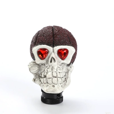 Cab and accessories: Gear Shift Knob Accessories Skull - 805-red