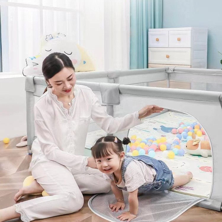 Transfronterizos Amazon suministro Baby valla rastrear valla de seguridad valla de seguridad valla de juego infantil