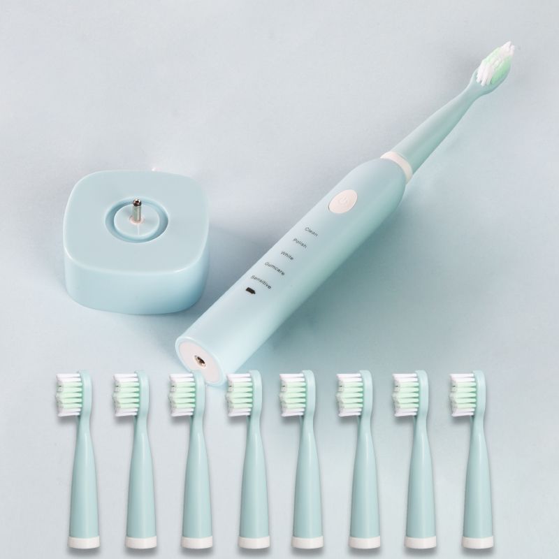 Ultrasonic Soft-Bristled Electric Toothbrush Rechargeable Adult Lazy Smart Automatic Kidsren's Student Dormitory Tooth Cleaning Artifact