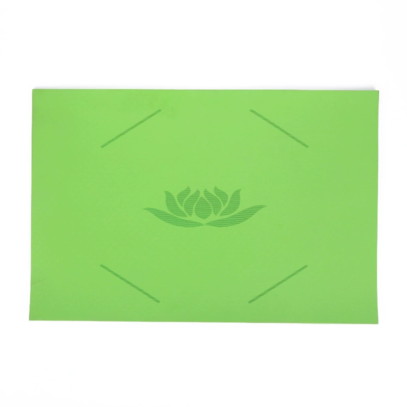 Manufacturers directly provide yoga kneeling pads home fitness slimming sports auxiliary cushion TPE double -layer anti -slip pads can be settled