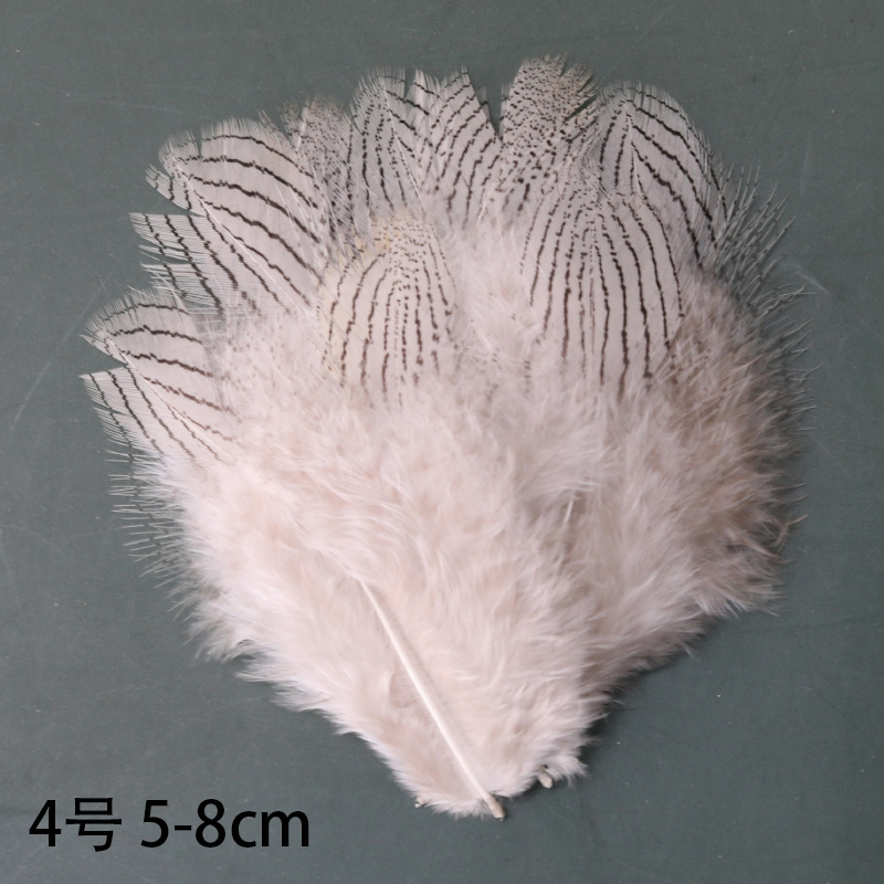 Fábrica al por mayor de bricolaje plumas pequeñas plumas naturales plumas de pollo salvaje plumas de pato jardín de infantes joyas hechas a mano gato divertido material de captura de sueños