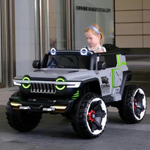 兒童電動車四輪越野車遙控玩具汽車男女小孩可坐雙人充電四驅童車