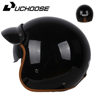Helmets, Riding Goggles: Motosiklet kaskı (dəbilqə) - single-helmet-gloss-black-s