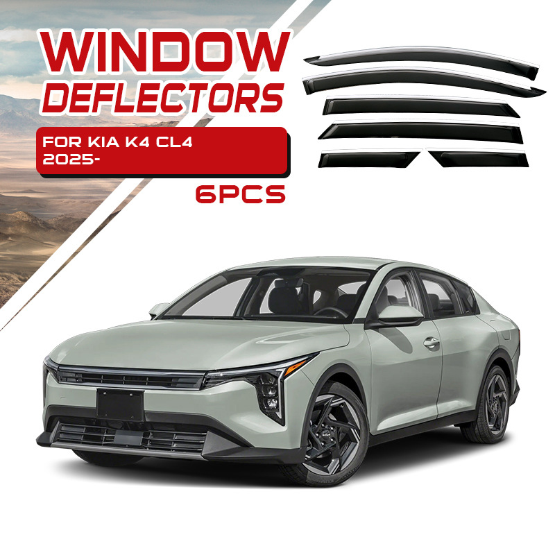 Aplicable al protector solar de Kia Motors, protector solar de ventana Kia k4, protector solar de ventana y ceja de lluvia