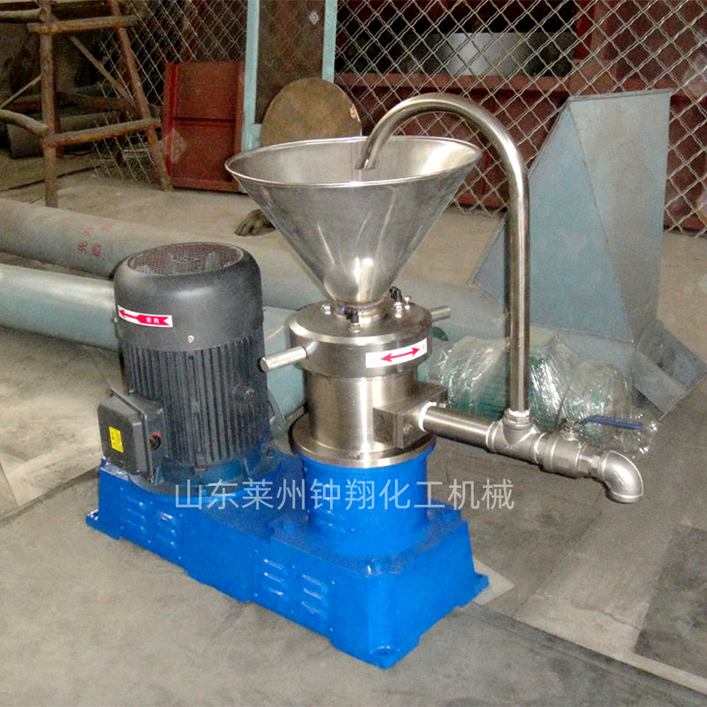 不锈钢胶体磨 大虾酱辣椒酱花生酱胶磨机 小型立式胶体磨