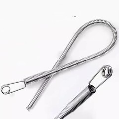 パンツロープ通し器、家庭用曲げ可能なロープ通しツール、スプリングアイロープ通し器、スカートゴムバンド、ウエストロープ通し器