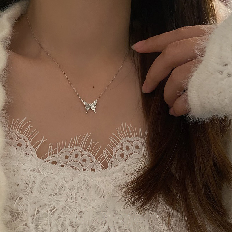 Collana a farfalla per donna Gioielli a farfalla Regali per donne e ragazze_voghion.com
