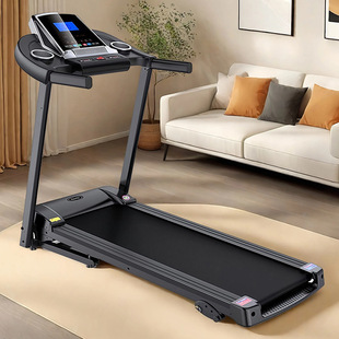 Indoor Sports and Fitness Equipment Home Bluetooth Music Heart Rate Slope Folding Cross-Border Electric Home Treadmill
