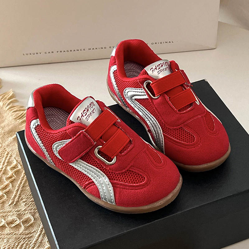 Zapatos de entrenamiento de leopardo para niños 2026 verano niñas estilo retro Gump zapatos de moda para niños grandes zapatos casuales versátiles image 5