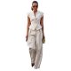 Suit suit Women's Fashion High-end 2025 Spring and Summer Cross-border New Beige Elegant Sleeveless Waisted Suit suit