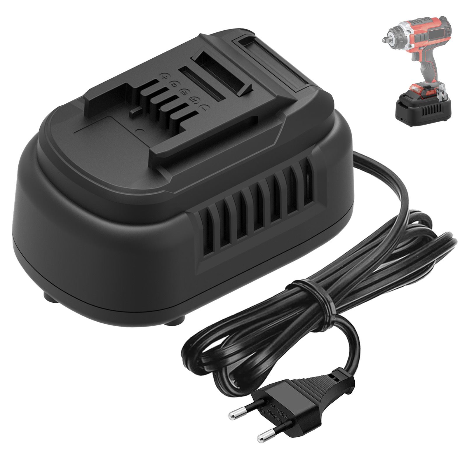 リチウム電池ツール電源アダプタマキタデウェイミルウォーキーボッシュハンスワイヤレスから有線 AC25A