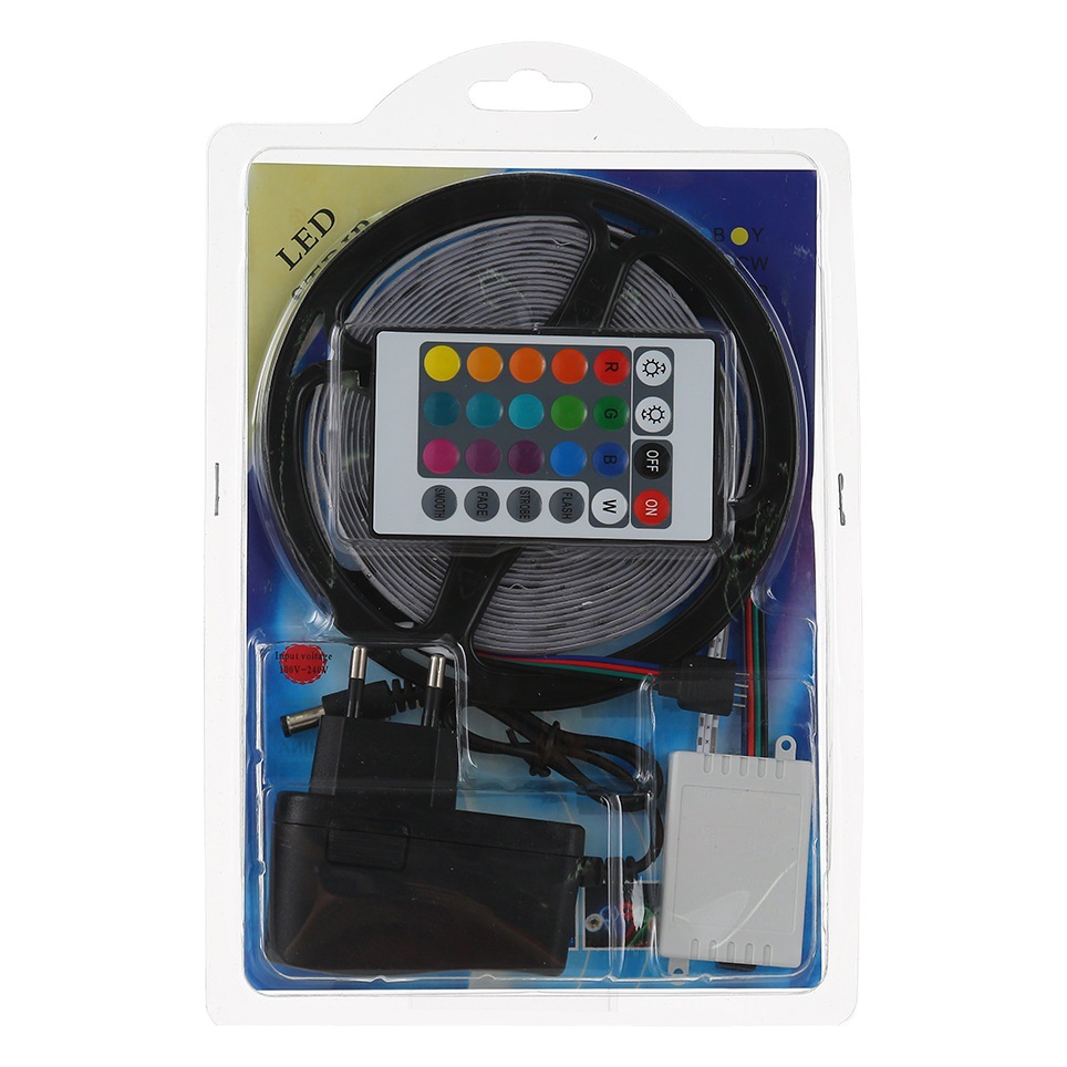 Tira de Luces LED Inteligente Bluetooth 2835 5050 Impermeable con Control Remoto para Exterior