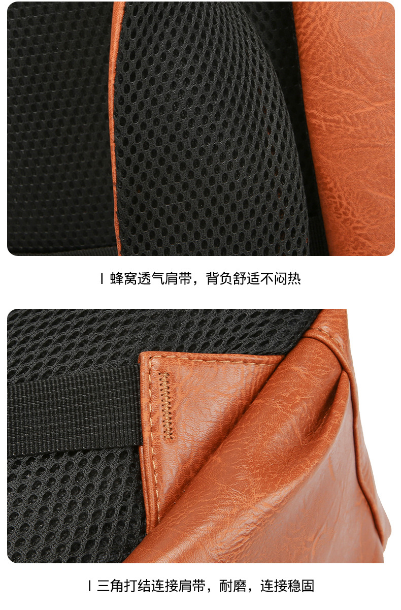 Men's backpacks, large-capacity travel bags, simple computer backpacks, school bags for junior high school, senior high school and college students, women's business bags undefined