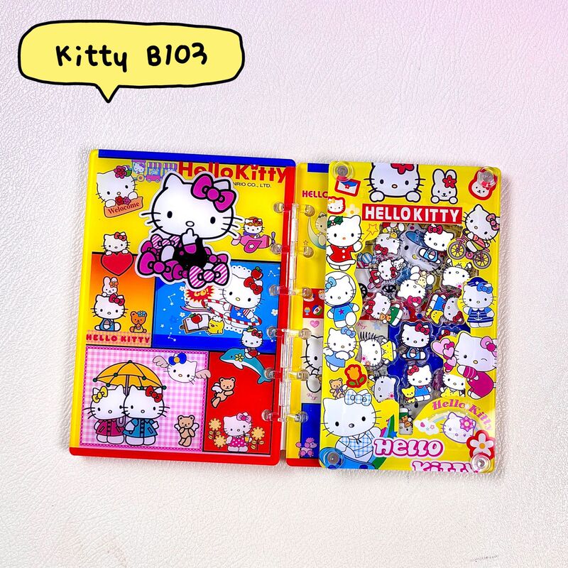 日本の漫画 A7 ルーズリーフノートブックかわいいガーリーハート高価値アニメ学生アクリル|undefined