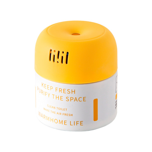 Toilet Cleaning Lingjie Toilet Cleaner Toilet Cleaning and Odor Reducing Plant Scent Creative Toilet Cleaning Block Wholesale