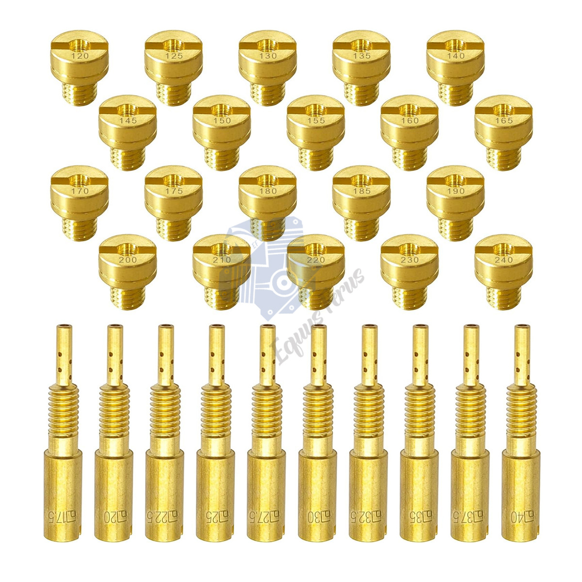 Suitable for Mikuni N100.604 Vm28/486 Fuel Injector Main/Idle Flow Hole Hs Hsr Rs Tm Vm