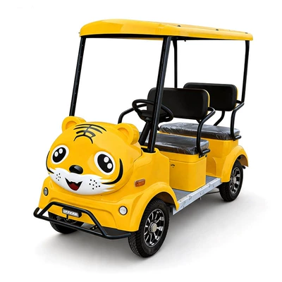 Elektrikli qolf avtomobilləri | sightseeing bus - cartoon-bus