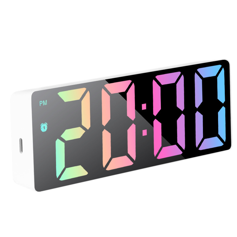 跨境家用多功能定时闹钟学生专用usb LED Clock桌面智能电子时钟|undefined