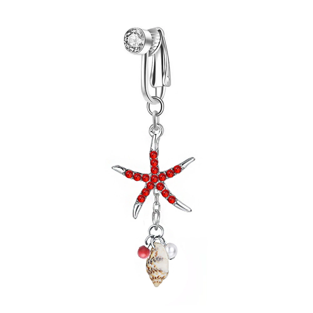 (Cross-border trading), belly button piercing, pendant pearl