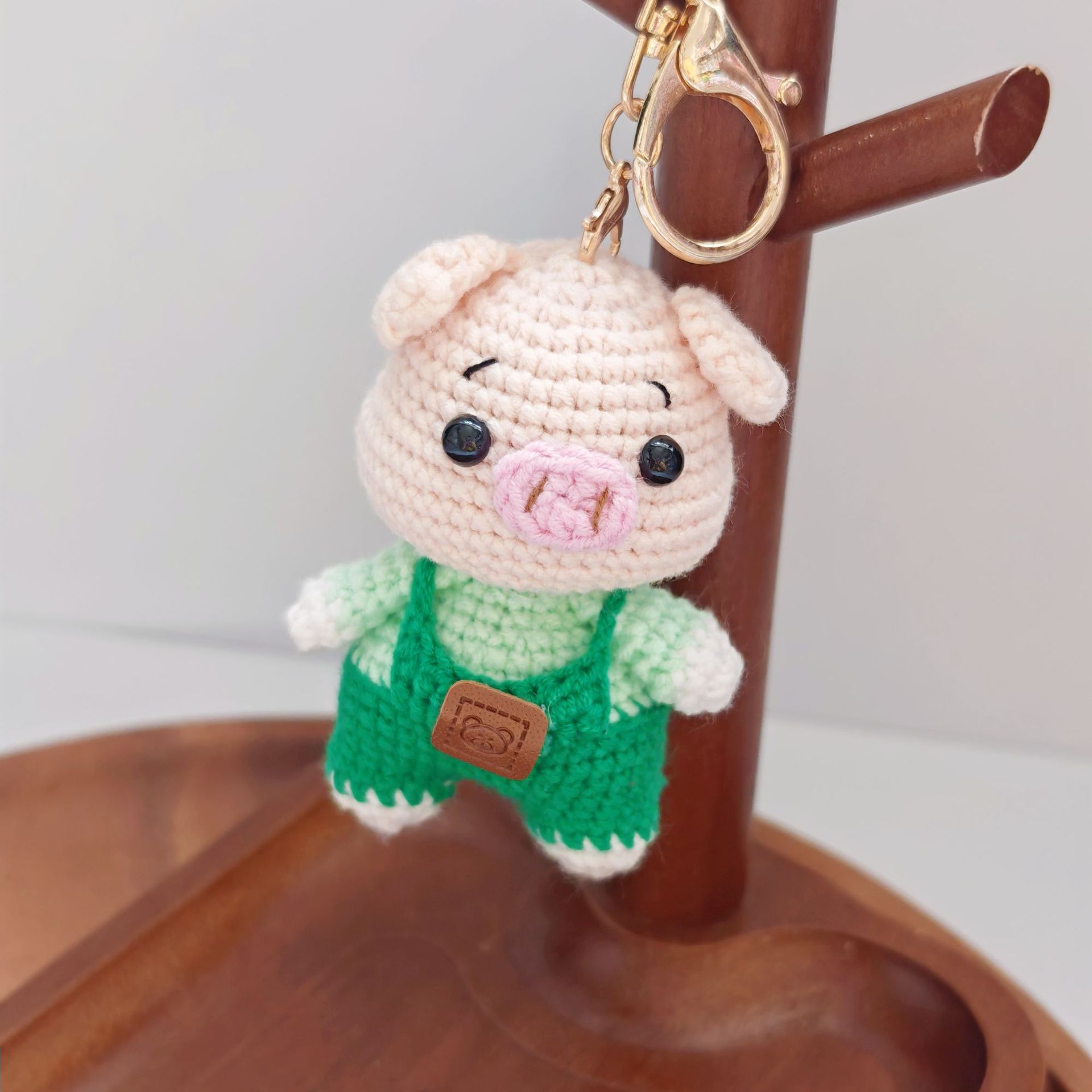 Colgantes de animales del zodiaco tejidos a mano, muñecos de lana hechos a crochet, accesorios decorativos para bolsos, regalos al por mayor y al detalle. image 55