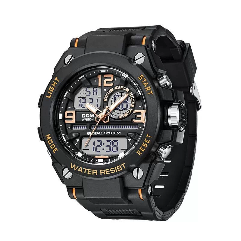 DOM Universal bracelet, fashionable men's watch, waterproof dial, for teenagers