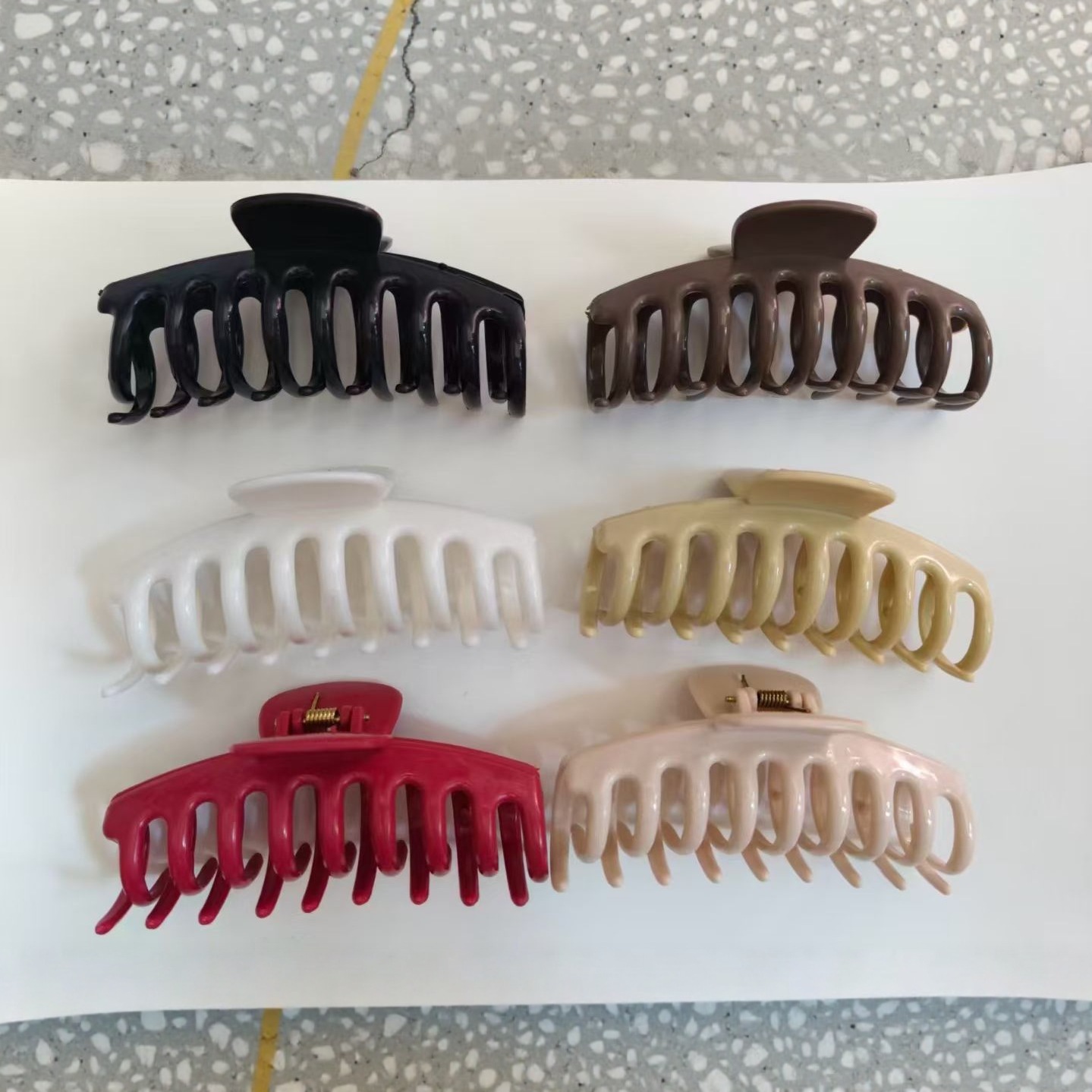 Nuevo cross-border clip de pescado suave clip de cabello de correa grande clip de quilla clip de cabello al por mayor