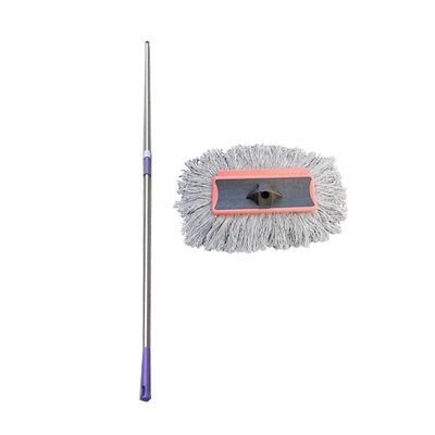 and Wet, Telescopic Car Brush – Car cleaning tools - 2m-square-board-cotton-line-car-washing-brush