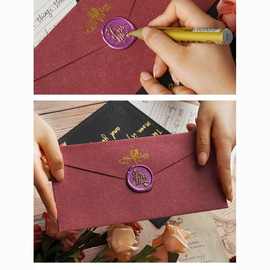 欧式复古火漆印章钉制DTY来图个性封蜡婚礼封口