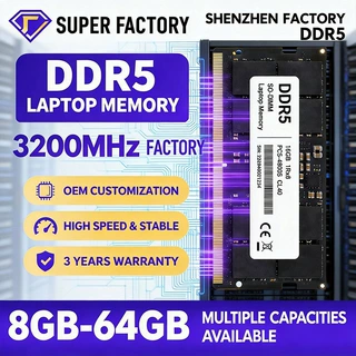 DDR5 Notebook 16G 262-Pin CL46 1.1V On-Die ECC Memory Module